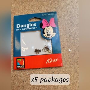 Vintage Kiss Minnie Mouse Nail Dangle........5 PACKAGES FOR $20